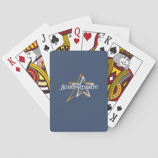 Stars Resilient - Speelkaarten (Achterkant)