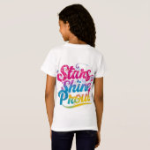 Stars Shine Proud T-Shirt – Stralend patriottisme (Achterkant volledig)