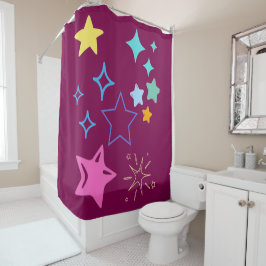Stars Shower Curtain Douchegordijn