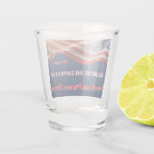 Stars & Sips 1776–2026 • Celebrate 250 Years Shot Glas (Achterkant)