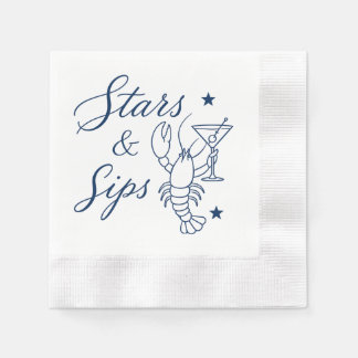 Stars & Sips America 250 Kreeft Kustzomer Servet