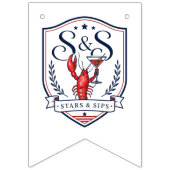 Stars & Sips Vierde Juli Amerika 250 Vlaggetjes (Tweede vlag)