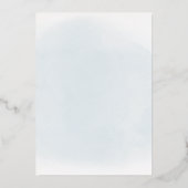 stars sky | Baptism  Folie Uitnodiging (Achterkant)