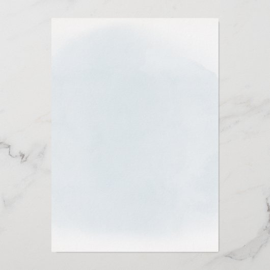 stars sky | Baptism  Folie Uitnodiging (Achterkant)