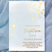 stars sky | Baptism  Folie Uitnodiging