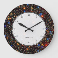Stars & Sparkles Cool Deep Space Patroon