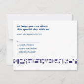 Stars & Squares Bar Bat Mitzvah Uitnodiging (Voorkant)