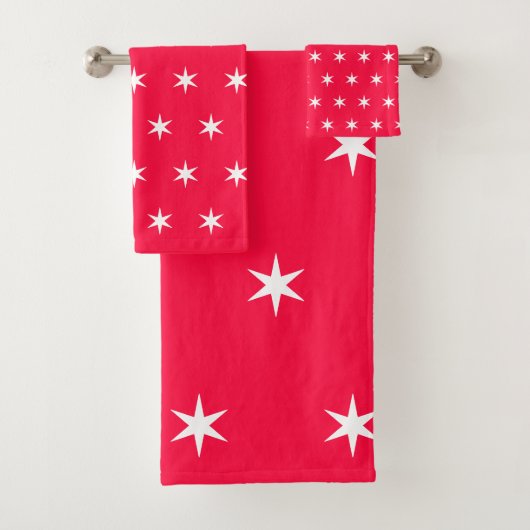 Stars – Starlet – Sternchen – Sterne Bad Handdoek (Insitu)