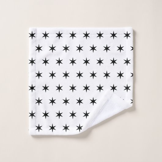 Stars – Starlet – Sternchen – Sterne Bad Handdoek (Wasdoekje)
