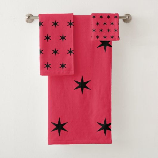 Stars – Starlet – Sternchen – Sterne Bad Handdoek (Insitu)