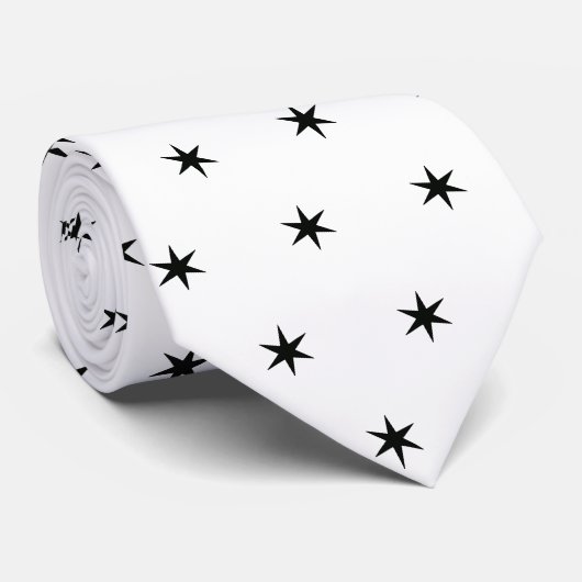 Stars – Starlet – Sternchen – Sterne Stropdas (Opgerold)