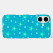 Stars Starry Bubbles Blue Mermaid Fantasy Nautical Case-Mate iPhone Case (Achterkant (horizontaal))