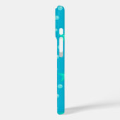 Stars Starry Bubbles Blue Mermaid Fantasy Nautical Case-Mate iPhone Case (Achterkant / Links)