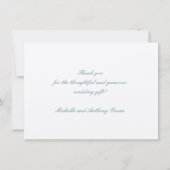 Stars Stars Staarfish Wedding Pas getrouwd Gift bo Bedankkaart (Achterkant)