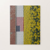 Stars, Strepen & Lente Bloesem Puzzel (Verticaal)