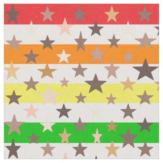 Stars & Strepen!  Stof (Close Up)