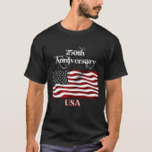Stars & Stripes 250 Jaar T-shirt (Voorkant)