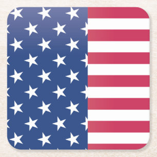 Stars & Stripes, 4 juli Onderzetter