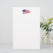 Stars & Stripes American Pride Briefpapier (Staand voorkant)
