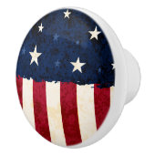 Stars & Stripes Americana Style USA Flag Patriotic Keramische Knop