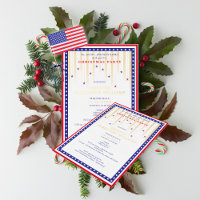Stars & Stripes Amerikaanse Vlag Kerst Fundraiser