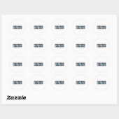 Stars stripes and Equal rights 4e juli Vrouwen Ronde Sticker (Vel)