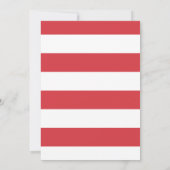 Stars Stripes and Summer Vibes Juli 4e BBQ Partij Kaart (Achterkant)