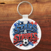 Stars & Stripes - bijnaam van het nationale team v Sleutelhanger (Voorkant)