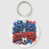 Stars & Stripes - bijnaam van het nationale team v Sleutelhanger (Achterkant)