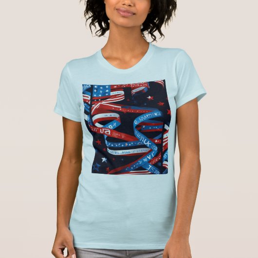Stars & Stripes DNA T-shirt (Voorkant)