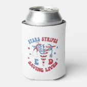 Stars Stripes E D Redden Levens Blikjeskoeler (Blikje Voorkant)