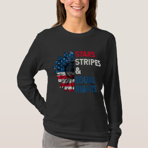 Stars stripes Equal rights 4e juli 2010 T-shirt