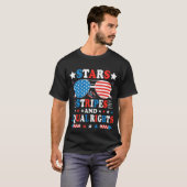 Stars, Stripes & Equal Rights – Patriotic Equality T-shirt (Voorkant volledig)