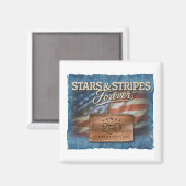 Stars & Stripes Forever - Magneet (Voorkant / Achterkant)