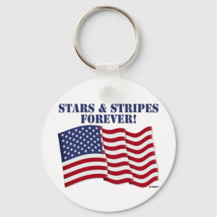 STARS & STRIPES FOREVER! SLEUTELHANGER
