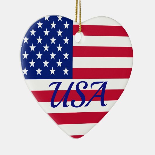 STARS & STRIPES KERAMISCH ORNAMENT (Rechts)