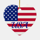 STARS & STRIPES KERAMISCH ORNAMENT (Achterkant)