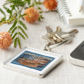 Stars & Stripes - Keychain (Zijkant)