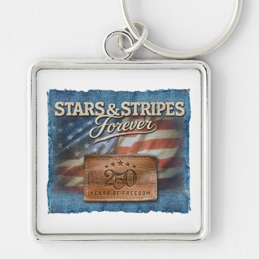 Stars & Stripes - Keychain (Voorkant)
