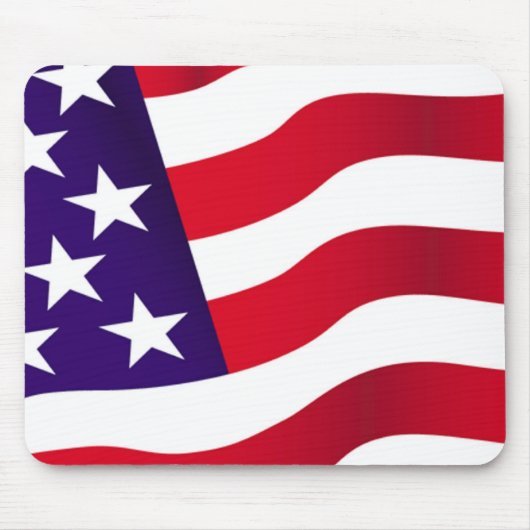 Stars & Stripes - Mousepad Muismat (Voorkant)