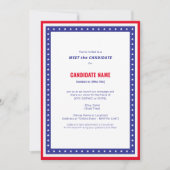 Stars & Stripes ontmoeten het politieke evenement  Kaart (Voorkant)