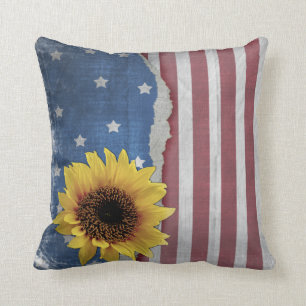 Stars & Stripes Patriotic Pillow Kussen