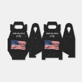Stars Stripes Patriottic American Flag 4 juli Bedankdoosjes (Uitgevouwen)