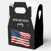 Stars Stripes Patriottic American Flag 4 juli Bedankdoosjes (Geopend)