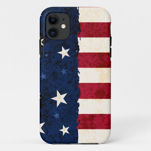 Stars & Stripes Patriottic Case-Mate iPhone Case (Achterkant)