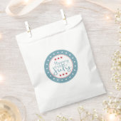 Stars & Stripes Patriottic Paper Goodie Bags Bedankzakje (Geknipt)