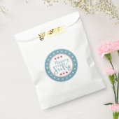 Stars & Stripes Patriottic Paper Goodie Bags Bedankzakje (Gezegeld)