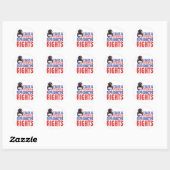 Stars Stripes Reproductive Rights Ronde Sticker (Vel)