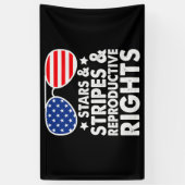 Stars Stripes Reproductive Rights Spandoek (Verticaal)