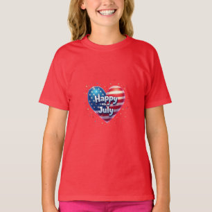 Stars & Stripes Spirit: Iconische Amerikaanse Vrij T-shirt